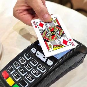 Bicycle credit card holder joker magic tpv protector tarjeta pago visa magia credito 11