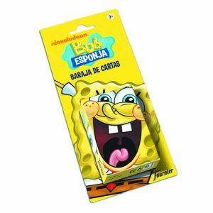 Bob Esponja baraja de cartas Fournier infantil 2010 naipe 11