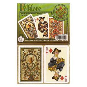 Folklore playing cards Piatnik whist bridge rummy canasta barajas cartas poker 11