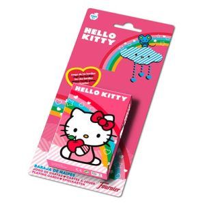 Hello Kitty baraja infantil naipes Fournier 2011 familias 11