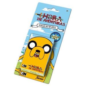 Hora de aventuras juego de naipes Fournier cartoon network baraja cartas blister 11