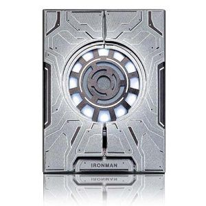 Iron Man MK21 playing cards Marvel Disney LED lights poker deck premium baraja cartas luces
