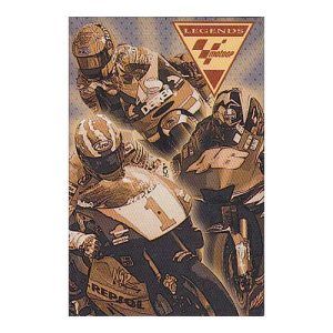 Legends MotGP Fournier Leyendas Moto GP baraja cuartetos cartas naipe 2013 estuche
