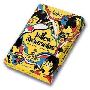 The Beatles Yellow Submarine premium playing cards Theory11 all you need is love poker baraja cartas naipe
