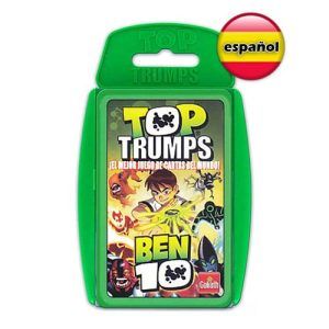 Ben 10 Top Trumps Juego cartas Naipe Baraja Goliath estrategia 11
