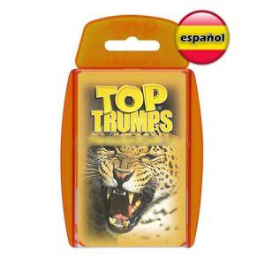 Depredadores Top Trumps Animales salvajes baraja cartas naipe juego 11