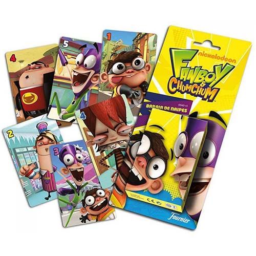 Fanboy and ChumChum Fournier Nickelodeon Baraja de naipes cartas 12