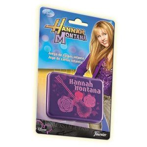 Hannah Montana Juego de naipes infantil Fournier Edicion especial Baraja lata metalica Disney 11