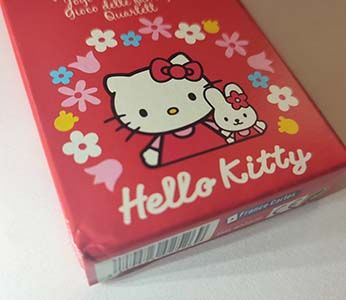 Hello Kitty jeus des familles france cartes familias baraja cartas juego estuche