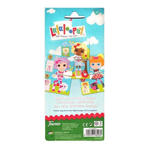 Lalaloopsy Fournier Baraja naipes cartas dolls 13