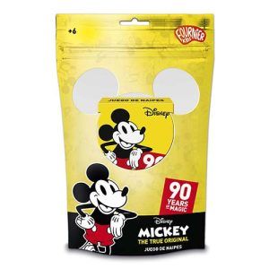 Mickey Mouse The True original Disney Fournier Juego de naipes 90 years of magic aniversario Baraja cartas Kids 11
