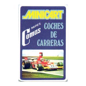 Minicart Coches de carreras Naipes Comas Cuartetos fichas tecnicas 11
