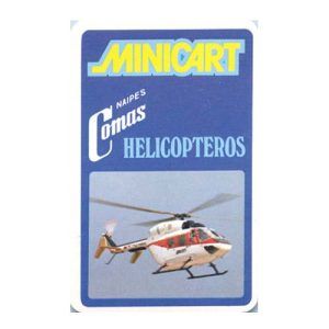 Minicart Helicopteros Naipes Comas baraja cartas cuartetos fichas tecnicas 11