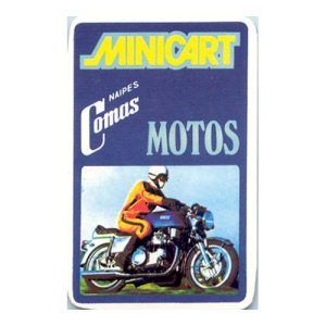 Minicart Motos Naipes Comas baraja cartas fichas tecnicas cuartetos 11