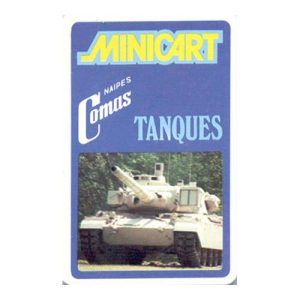Minicart Tanques Naipes Comas Baraja cartas cuartetos tecnicos fichas 11
