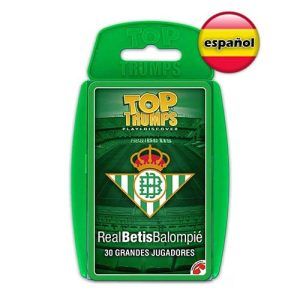 Real Betis Balompies Top Trumps 30 grandes jugadores Futbol Club Winning Movies Baraja cartas Naipe 11