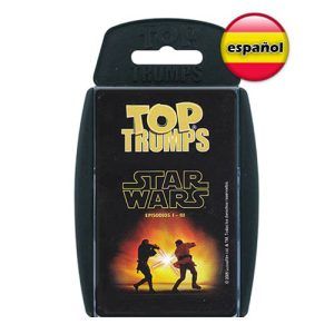 Star Wars Episodios I III Top TRumps Cine Peliculas baraja juego cartas naipe 11
