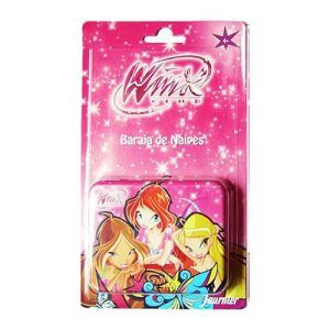 Winx Club Fournier Baraja de naipes Edicion especial caja metalica cartas 11