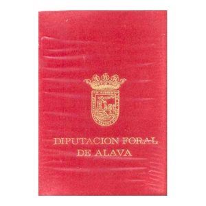 Baraja Vasca 1979 Fournier Heraclio 40 cartas Enciclopedia Diputacion foral Alava naipe lujo 11