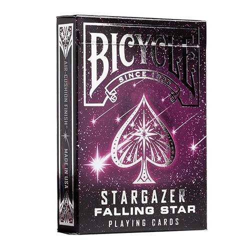 Bicycle Stargazer falling star USPCC poker deck Juniardi Satianagara Galaxy estrellas fugaces 11