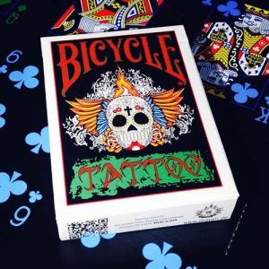 Bicycle Tattoo playing cards Stephen Rooks poker deck diavoli gaff 11