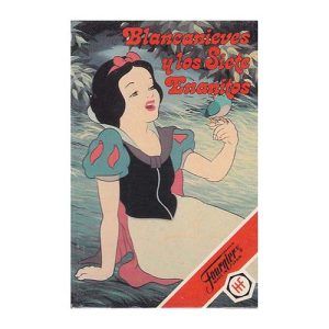 Blancanieves y los siete enanitos Fournier Baraja 1992 serie nostalgia Heraclio cartas naipe 11