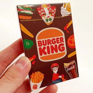 Burger King baraja 40 cartas Coca Cola King 11