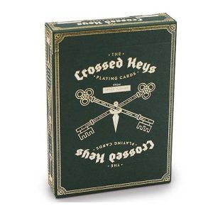 Crossed keys playing cards The ellusionist Cartamundi Peter Turner poker deck 11