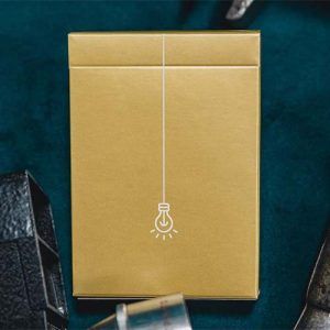 Gold Icon playing cards riffle shuffle third edition 2500 decks USPCC poker deck baraja dorada 11