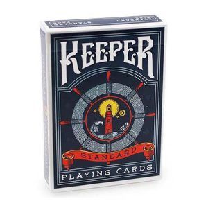 Keeper Blue deck playing cards The Ellusionist standar Lighthouse Sea poker magic 11