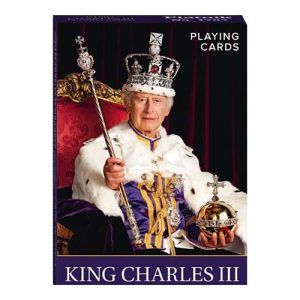 King Charles III Piatnik playing cards England London poker deck Rey Carlos 11