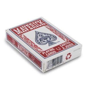 Maverick playing cards Standar index USPCC poker deck red 11