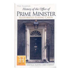 Pirme Minister playing cards Heritage History of the Office poker deck collectable collection 11