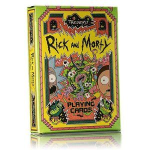 Rick and Morty Theroy11 playing cards Interdimensional world Scientist Premium poker deck 11