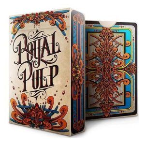 Royal Pulp Red Playing Cards back poker deck USPCC Brad Foster 11