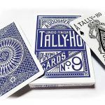 Tally-Ho Circle back playing cards n9 lionid finish poker 9 USPCC blue red standar 13