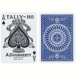 Tally-Ho Circle back playing cards n9 lionid finish poker 9 USPCC blue red standar 14
