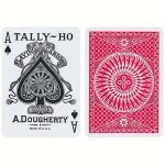 Tally-Ho Circle back playing cards n9 lionid finish poker 9 USPCC blue red standar 15