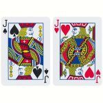 Tally-Ho Circle back playing cards n9 lionid finish poker 9 USPCC blue red standar 16