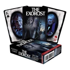 The Exorcist playing cards Aquarius Jeu de cartes El Exorcista Terror film cine cinema Warner Bros poker 11