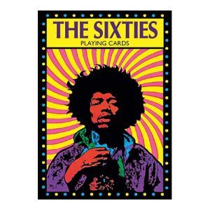 The Sixties playing cards Piatnik poker deck Beatles Rolling Stones Led Zeppeling baraja naipe 11