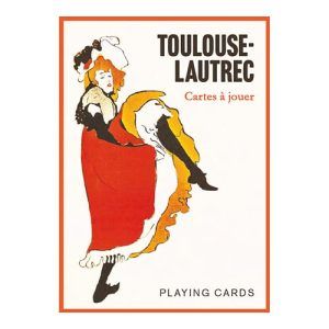 Toulouse Lautrec playing cards Piatnik Cartes a jouer Belle Epoque Paris art arte poker deck baraja cartas 11