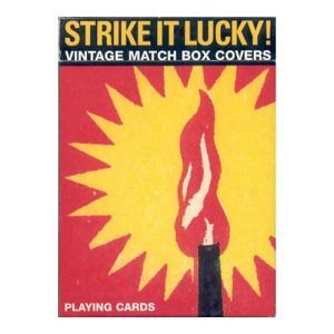 Vintage match box covers Piatnik playing cards Strike it Cajas cerillas baraja poker cartas carteles 11