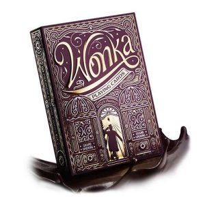Wonka playing cards Theory11 chocolate factory magician Willy poker deck fabrica chocolate premium 11