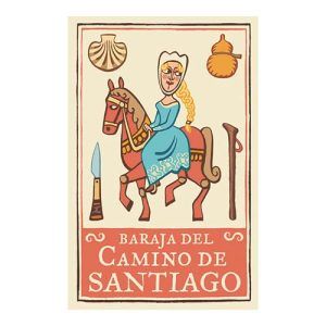 Baraja del Camino de Santiago 40 cartas Maestros naiperos Ideas peregrinas Guitian peregrino Naipe 11