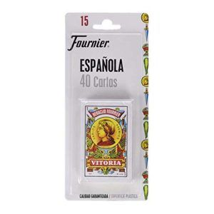 Baraja española 15E40 Fournier 40 cartas blister ref 10023404 8420707262570 naioe reverso marron 11