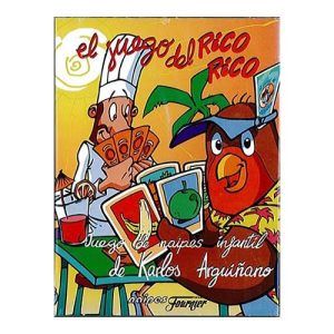 El juego del Rico Rico verano Juego de naipes infantil Fournier Arguiñano Aprender cocinar recetas menu 11