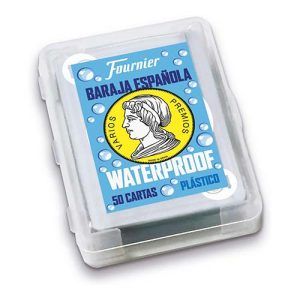 Fournier Baraja española Waterproof 50 cartas plástico transparente playa piscina impermeable 11