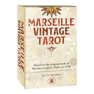 Marseille Vintage Tarot Lo Scarabeo Nicolas Conver 1760 78 cards with instructions Torino Italy baraja cartas 11