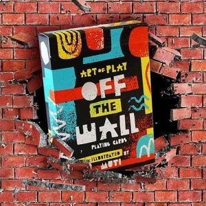 Off the wall playing cards art of play illustrated by Muti USA poker deck 11